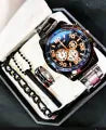 Pack Of 4 /Only Watch Top Fashion Men's Business Watch Deal