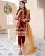 Embroidered Kurti 3-Piece Suit for Women - One Size