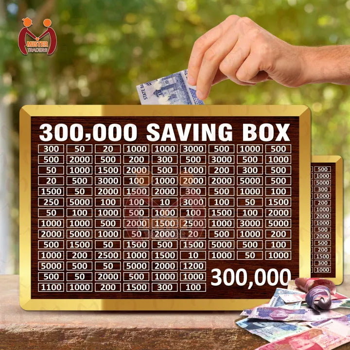 Wooden Money Saving Box