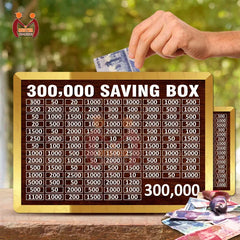 Wooden Money Saving Box