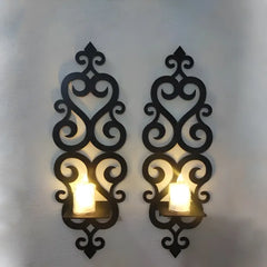 Beautiful 2-Piece wooden 3d Wall Sconce Set for Stylish Room Decoration