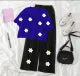 Summer Cozy Short Sleeve Tee with Flapper Trouser Combo for Women and Girls