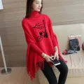 Winter Fleece Cape Shawl for Women Warm Stylish Layering Wrap