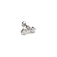 New Design Cz Curved Bar Cartilage Earring Conch Piercing Helix Stud Ear Piercing Jewelry