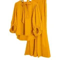 New Arrival Stylish 2-Piece Casual Dress for Girls with Neck Tie