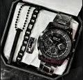 Pack Of 4 /Only Watch Top Fashion Men's Business Watch Deal